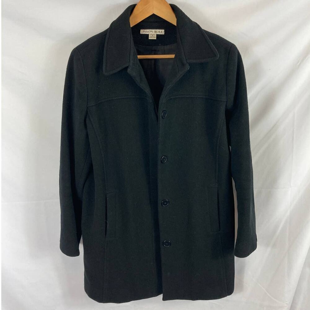 Jason Kole Wool Peacoat size medium